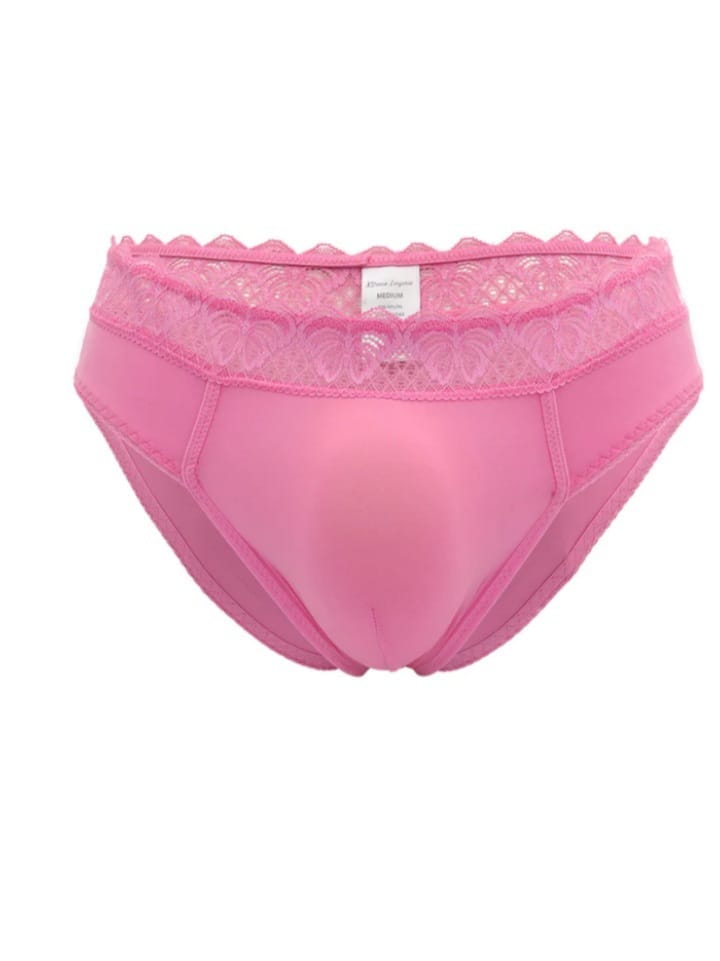 Cotton Candy Lace Brief